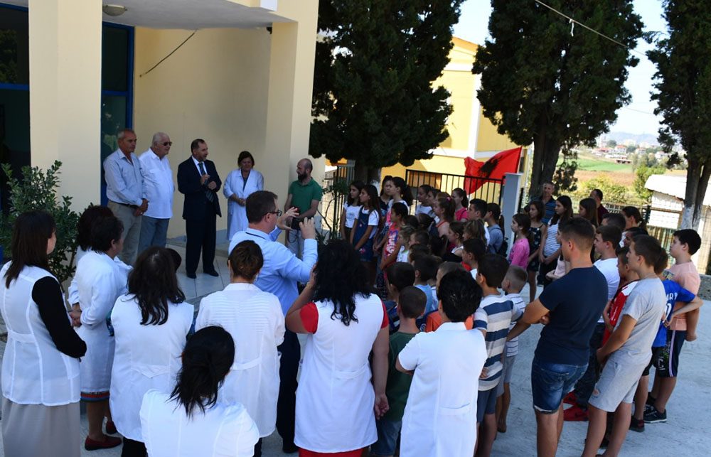 AIITC inspekton ecurinë e punimeve për rikonstruksionin e Shkollës 9- vjeçare Çetë