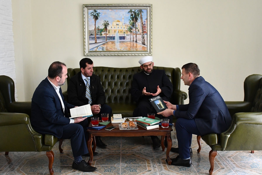 Myftiu i Shkodrës viziton AIITC për zgjerimin e bashkëpunimit ndërinstitucional