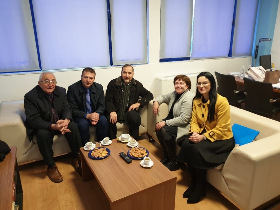 Redaksia e revistës “Univers” vizitë kortezie në rektoratin e UET