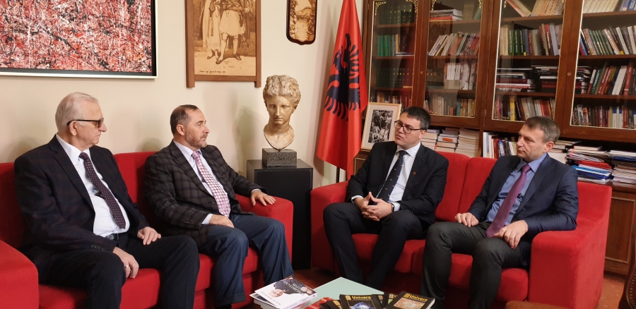 Një përfaqësi e revistës shkencore-kulturore “Univers” zhvillon një vizitë pune në Muzeun Historik Kombëtar