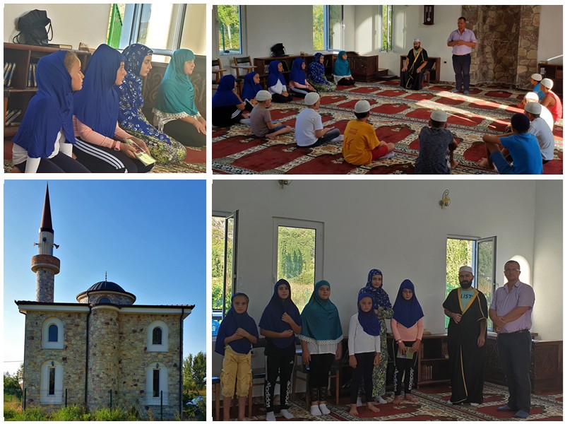 Fëmijët e QSK Malbardhë zhvillojnë aktivitetin me temë “Xhamia, gurthemeli i edukimit ndër breza”