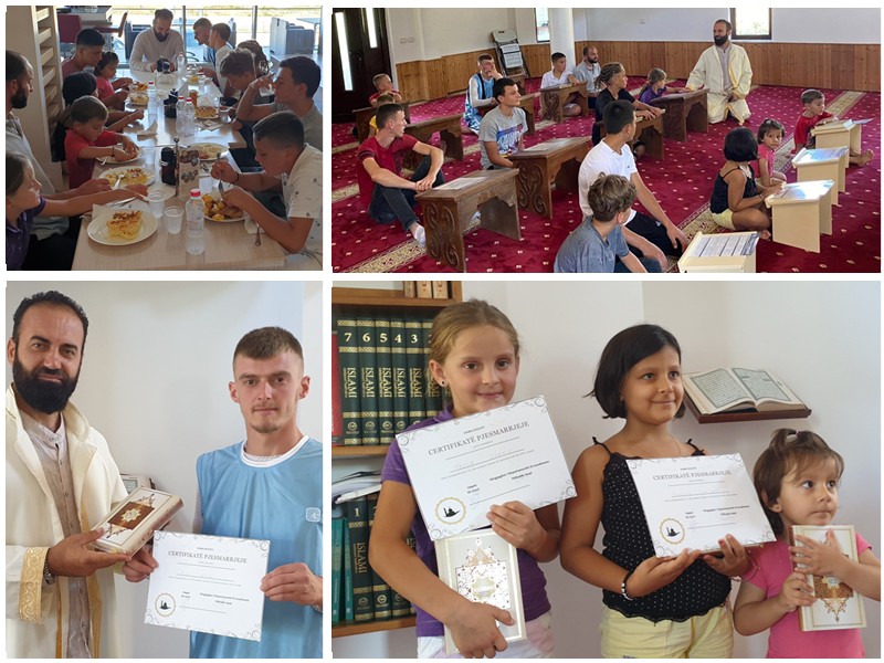 Departamenti i Edukimit në AIITC përmbyll kurset verore me aktivitetin në Xhaminë Bërzhitë