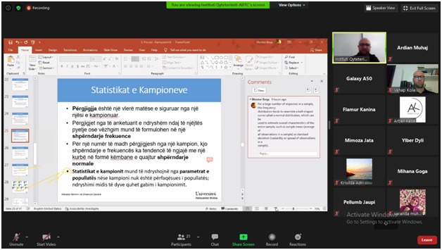 Seminari trajnues dyjavor i AIITC solli kontribute të vyera në  “Metodat sasiore të kërkimit në shkencat humane dhe fetare”