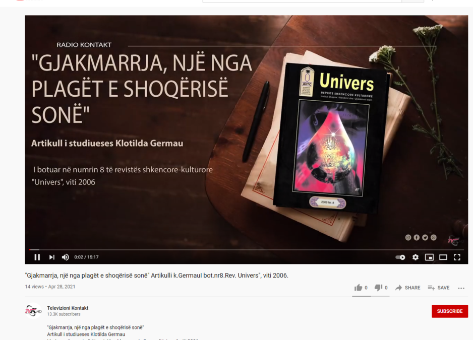 Artikujt e revistës “Univers” tashmë në një tjetër format elektronik